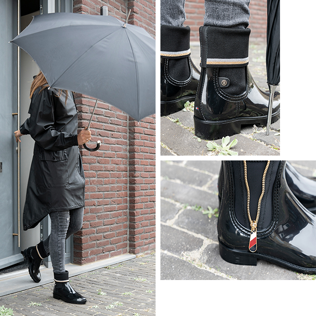 Outfit voor regenachtige dagen